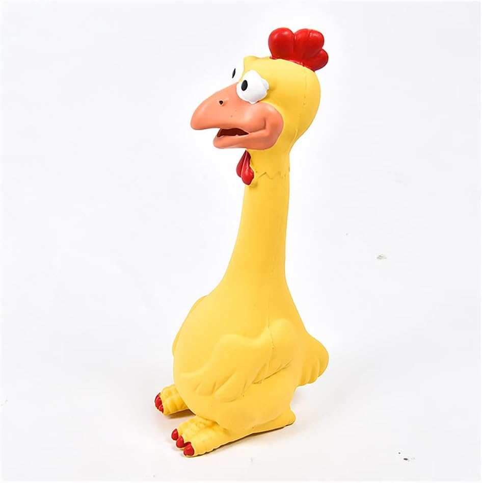 Horse Toys, Rubber Chicken Squeaky Toys Play Reduce Separation Anxiety Fetch,Horse Play Ball Soccer Ball.for Medium or Large Pet Breeds Dog