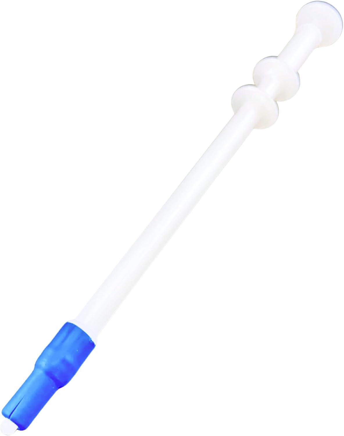 Pill Shooter for Dogs and Cats – Soft Tip Pet Piller for Easy Medication Delivery | Pill Gun Dispenser Tool for Small or Large Pets | Upgraded H- Bar Design Reusable Syringe Device – Blue, 1-Pack