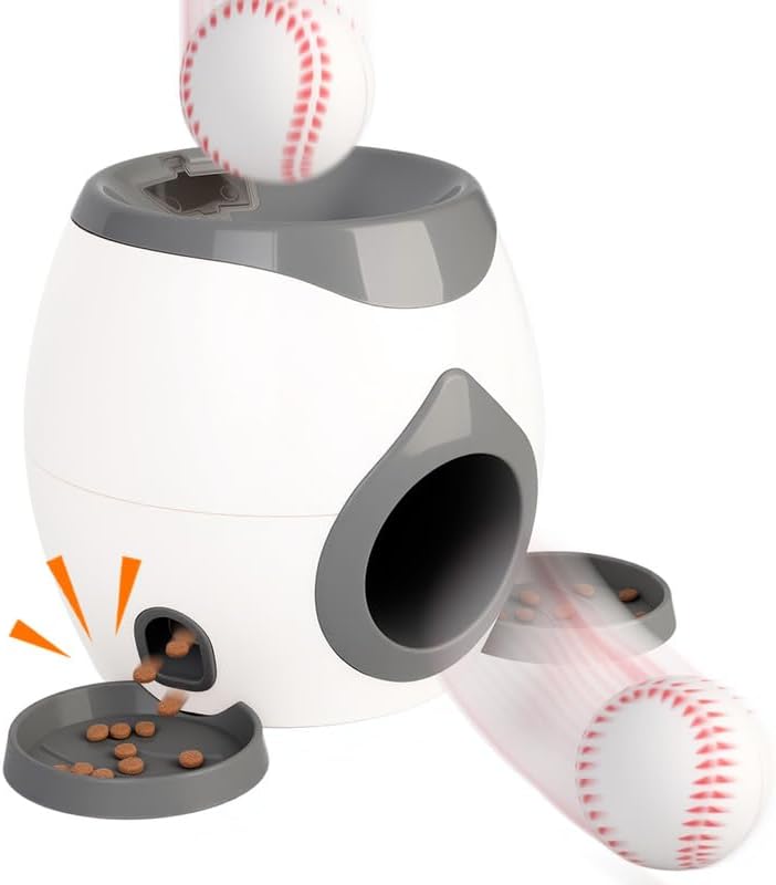 Treat Dispensing Dog Toys, Interactive Dog Food Puzzle Slow Feeder for IQ Training & Pla