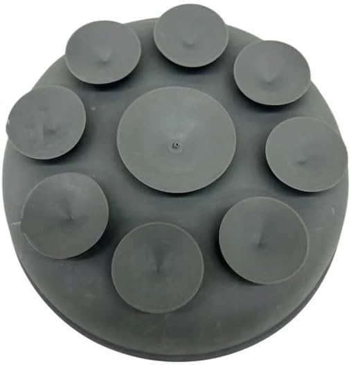 Grey Silicone Dog Lick Mat Feeding Bowl, Pet Food and Water Dish
