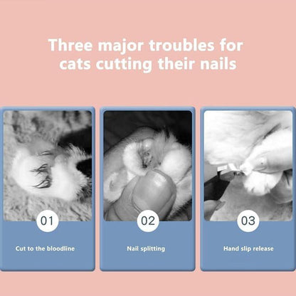 Cat Nail Clippers, Cat Claw Trimmers, Suitable for Small Animals Such as Cats, Birds, Hamsters, Rabbits, ferrets, Chinchillas, Guinea pigs, Professional Nail Trimmers for Small Animals at Claw Care
