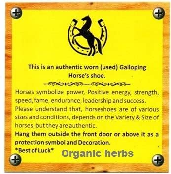 Authentic Used Horseshoe Black - Good Luck Charm - Rustic - Lucky Gift Feng Shui Positive Energy