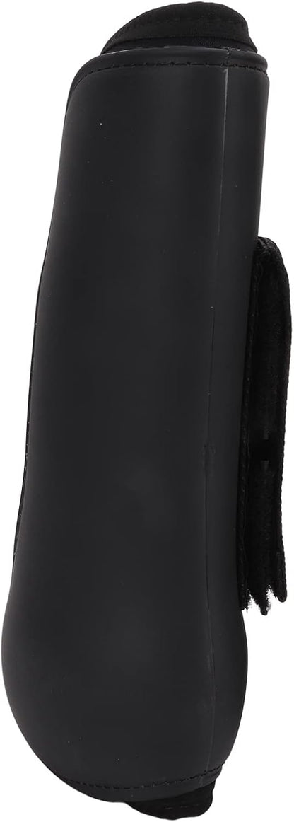 Horse Front Boots Adjustable Lightweight, Horse Front Leg Protection Support Boots with Nylon Hook & Loop Design, Shock Absorbing Tendon Boots for Riding Jumping Racing