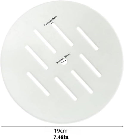 Acrylic Aquarium Anti Jumping Lid | Cuttable Round Protective Tank Canopy with Hole | Fish Turtles Anti Jumping Lid,for Turtles Reptiles Amphibians Terrarium Habitat