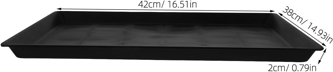 Thick Plastic Pet Cage Tray Replacement Bottom Litter Potty Pan for Small Dog Crate Bunny Parrot Parakeet