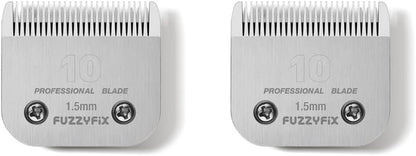 2 Pcs Dog Clippers Replacement Blade Compatible with PC615 and PC811, Detachable Pet Dog Grooming Clipper Stainless Steel Blade #10