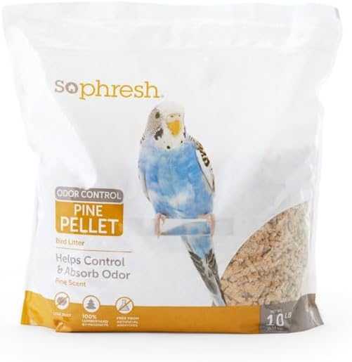 So Phresh Odor Control Pine Pellet Bird Litter 10 lbs.