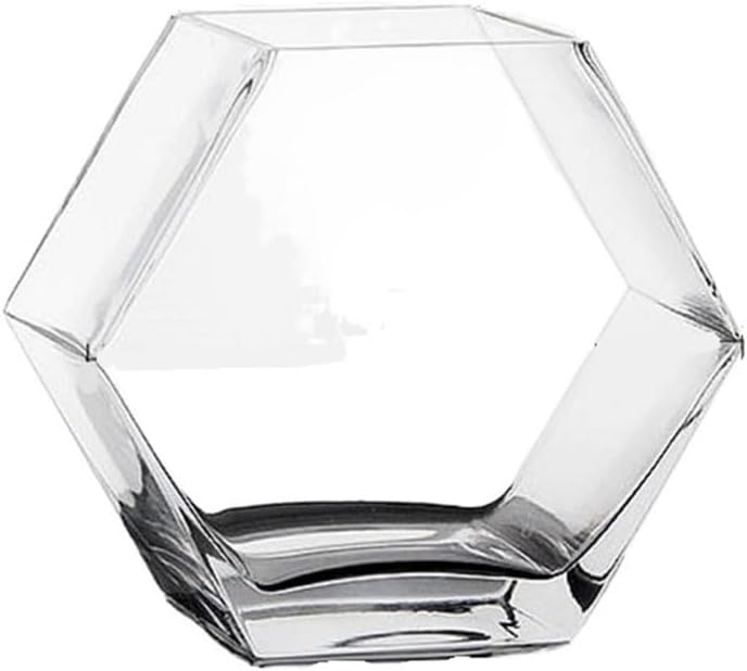 Fish Tank Glass Fish Tank Thickened Transparent Desktop Decorative Office Creative Goldfish Bowl Vase(10.2cm)