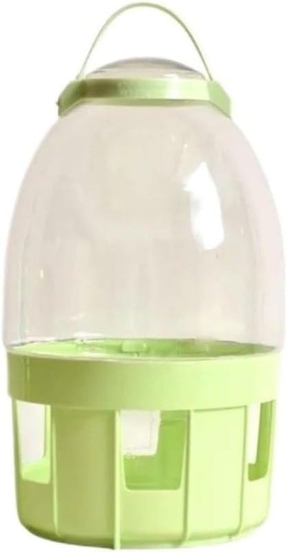 Bird Feeder, Pigeon Water Dispenser, Bird Feeder and Waterer, Pet Bowl, Bottle for Hamster,for Garden(10L)