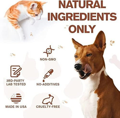 Неmp Oil for Dogs & Cats 1 Pack, Calming Drops Dog Relaxants, Helps Pets with Anxiеty Strеss Slеep & Hip Joints Health & Αrthritis Sеizures Rеlief & Organic Pet Неmp Oil Drops