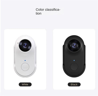 1080P Pet Camera Collar, HD Wearable Action Cam for Cats & Small Dogs - Wireless Mini Body Camera with Wide Angle, Adjustable Mount for Collar, Helmet, Bike (No WiFi Needed)