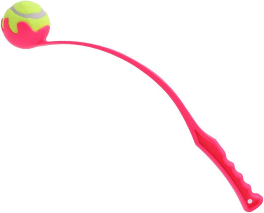 Convenient pet Pitching Rod Anti Slip Handle, Dog Outdoor Tennis Training Throwing Toy