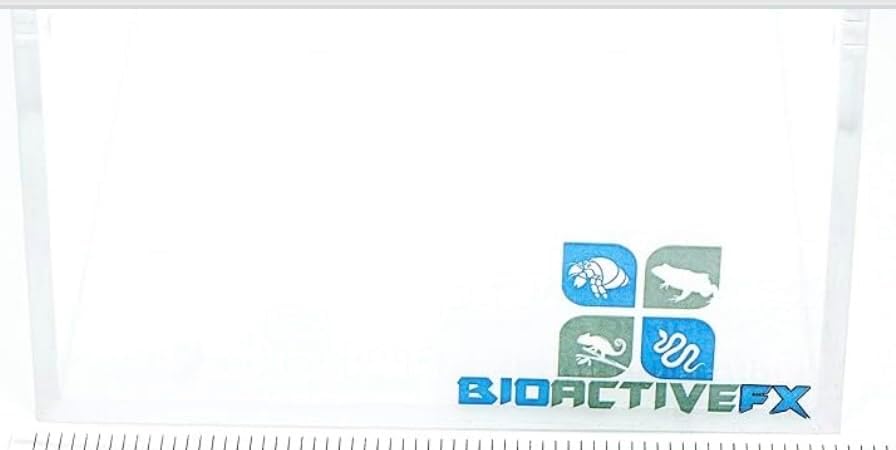 Acrylic Terrarium – Magnetic Mini & Nano Enclosures for Reptiles, Amphibians, Invertebrates, Tarantulas, Scorpions, Frogs, Geckos & Exotic Pets (5 x 4 x 3 inches, 0.26 Gallon)