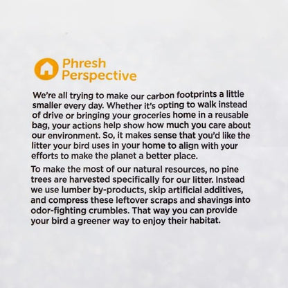 So Phresh Odor Control Crumbled Pine Bird Litter 10 lbs.