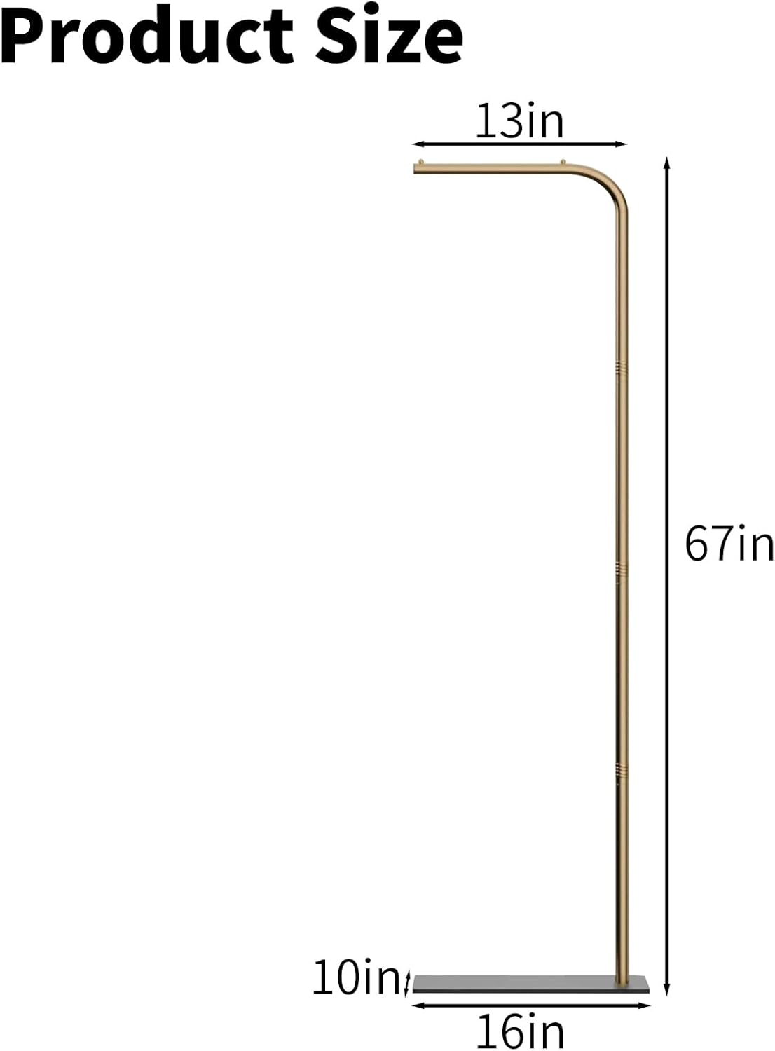 TBTFW 67 Inch High Hanging Bird Cage, Bird Cage Stand, Feeder Stand with Base, Suitable for Hanging Various Types of Birdcages(Weight Limit: Within 35 Pounds)