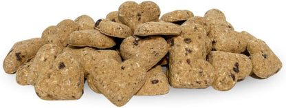 The Lazy Dog Cookie Co. Bitscuits, Horse Treats, Alfalfa, Flax & Peppermint, Pocket Size Biscuits for Horses & Ponies, All Natural Horse Cookies, Made in USA, 14 oz. Bag (Pack of 2)