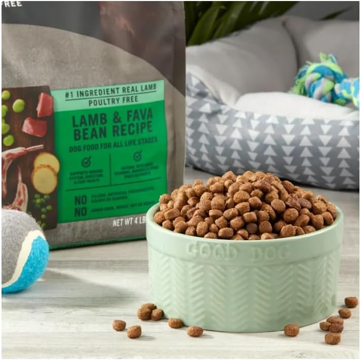 Pur Balence Lamb & Fava Bean Recipe Dry Dog Food, Grain-Free, 4 lbs
