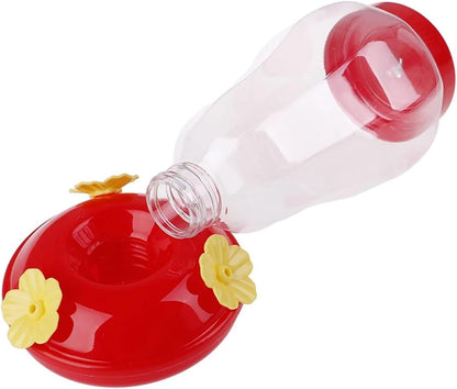 Bird Feeder, Plastics Bird Water Feeder Bottle Hanging Hummingbird Garden Outdoor Plastic Flower Iron Hook Pet Supplies,for Garden(3)