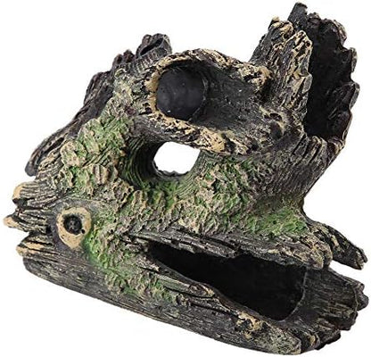 FTVOGUE Aquarium Driftwood Artificial Wood Tree Trunk Root Shrimp Spawning Ground Cave Fish Vivarium Decoration(ST-004C)