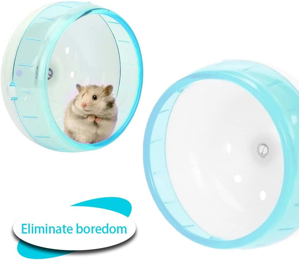 Silent Wheel Small Non-Slip Pets Running Sports Exercise Wheel for Small Animal Hamster 4.7In Diameter