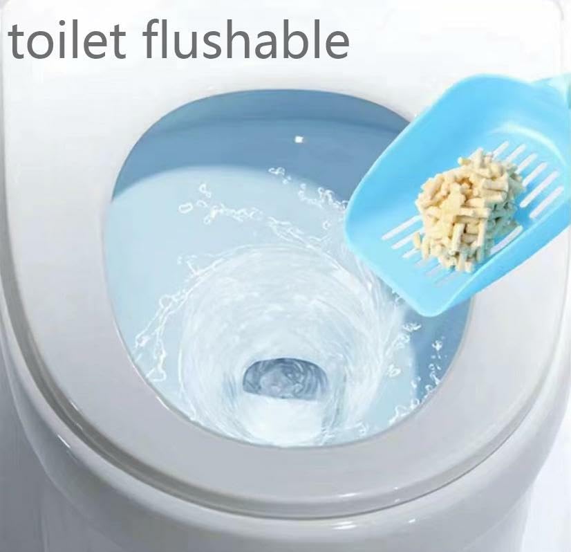 Tofu Cat Litter 22.4LB(5.6LB*4 Bags) Fast Clumping, Dust-Free,100% Natural Raw MaterNials, Clumping,Flushable,Ultra Absorbent and Fast Drying,Solubility in Water,Really,Less Scattering