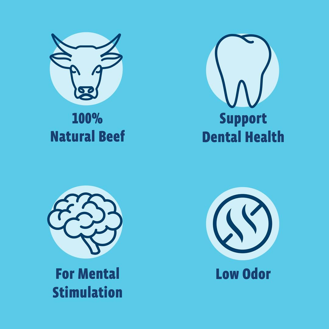 Bow Wow Labs 12" SafeFit Collagen Sticks for Dogs 5 Pack/Thick – All-Natural Chews for Joint, Gut, Bone & Oral Health