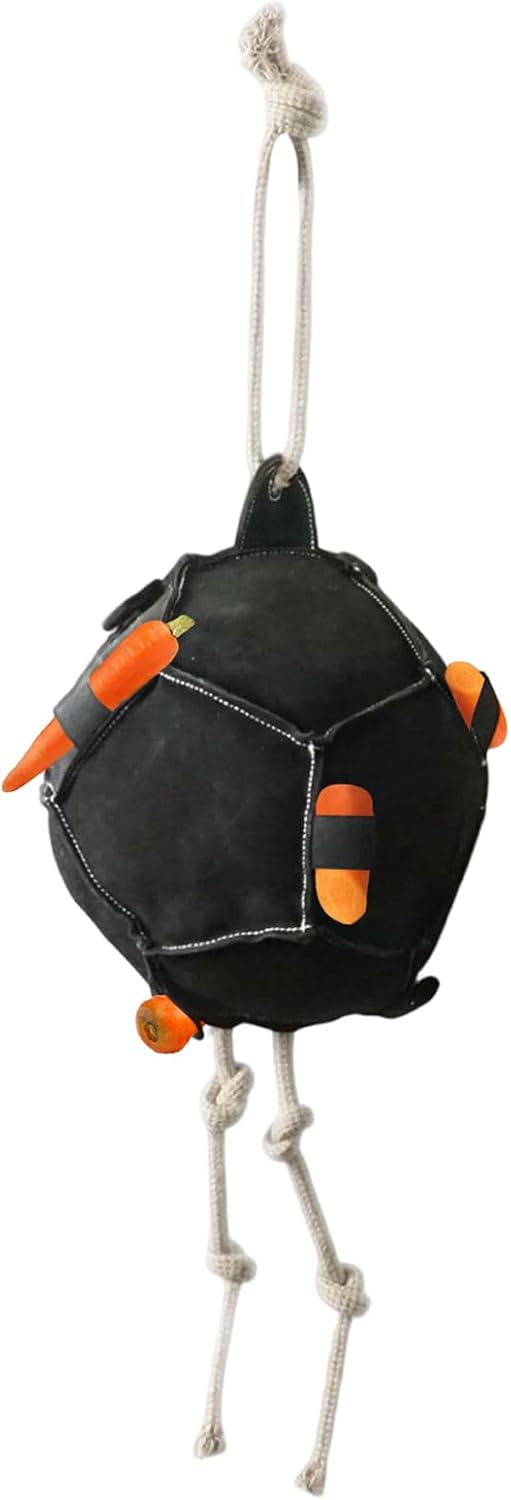 Horse Feeder Ball Toy - PP Gentle Pet Foraging Chewing Accessory | 25x25x55cm Carrot Feeder Ball Toy for Horse for Fence Indoor Outdoor Stall Goats Sheep Stables Paddocks