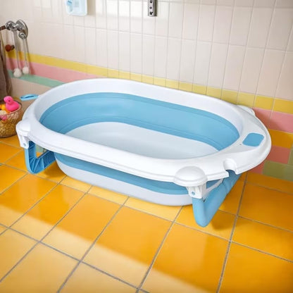 Folding pet Bathtub - - Easy to Store pet Bathtub - Sensitive Plug Water Temperature