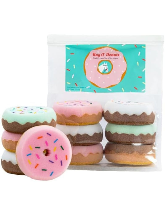 Tack Shack of Ocala The TackHack Half Dozen TackHack Donut Tack Sponges, Tack Sponges, Cleaning Sponges, Donut Sponges, Tack Care, Tack Cleaning