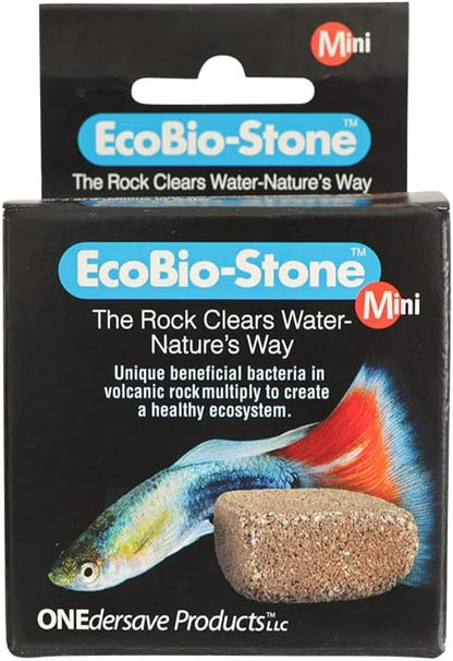 Aquarium Stone for Natural Water Clarification and Odor Removal (Mini)