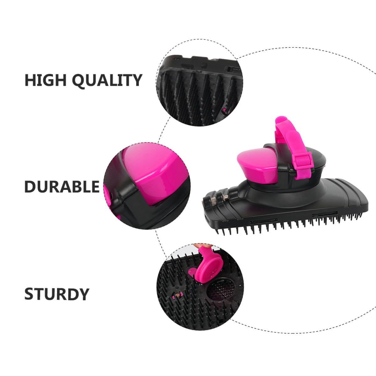 Horse Grooming Brush and Horse Hair Cleaning Brush Plastic Material Practical Bathing Tool for Maintenance and Sensitive Skin Grooming Supplies