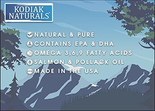 32 oz Wild Alaskan Salmon Oil Formula - Balanced Blend of Pure Fish Oils, with EPA and DHA from Wild-Caught Fish, Support for Skin & Coat, Immune & Heart Health, and Joints