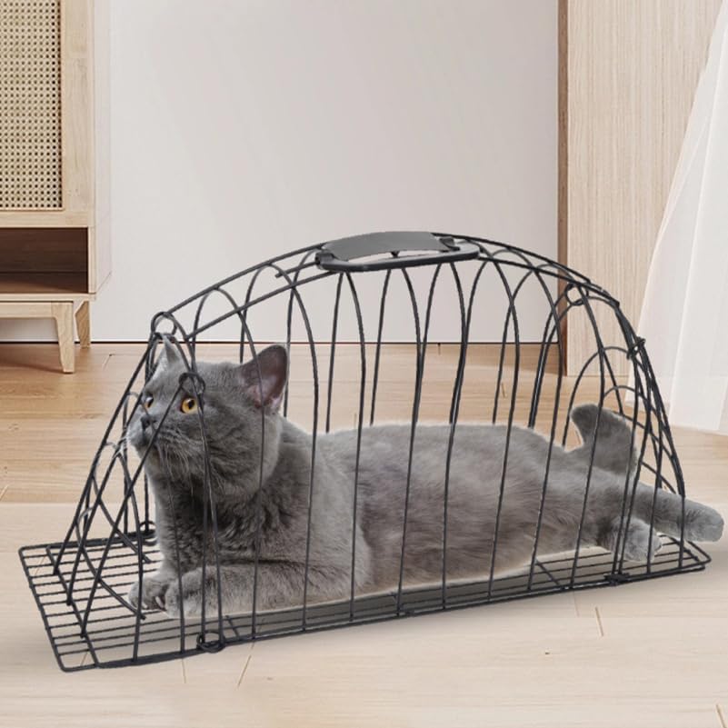 Cat Bathing Cage Reusable Wear Resistant Kitten Bathing Crate for Easy Pet Grooming and Bathing Portable Indoor Cat Shower Cage and Design