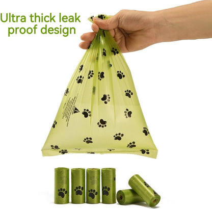 Dog poop bags rolls,Biodegradable dog waste bags with Dispenser, 300 Count, Scented, Leak-proof & Thick Waste Bags Rolls, Easy-Tear & Strong Dog Waste Bags for Puppy and Large Breed Pet Cleanup.