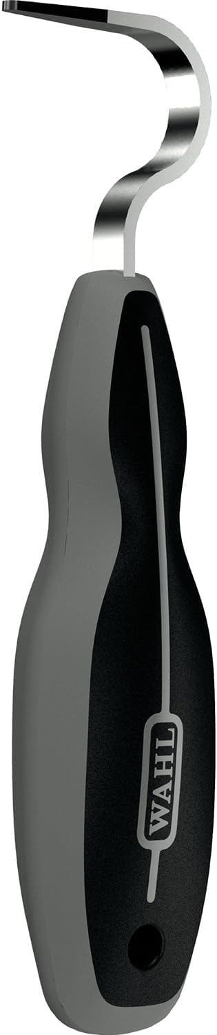 WAHL Professional Animal Equine Grooming Horse Hoof Pick (#858710) - Horse Hoof Pick for Grooming - Ergonomic, Comfort Rubber Handle - Horse Cleaning Tool - Black