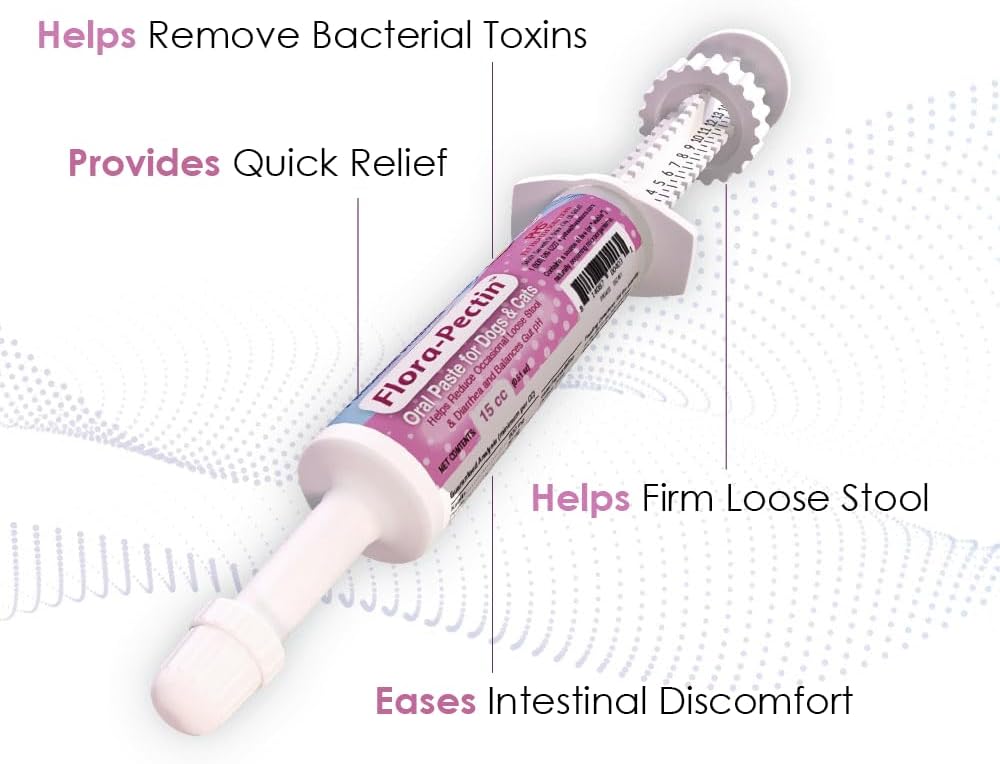 Oral Paste for Dogs & Cats-Helps Reduce Occasional Loose Stool & Diarrhea, Balance Gut pH, Support Normal Digestion & Intestinal Flora-Fast Acting (15 CC - Tasty Chicken Flavor)