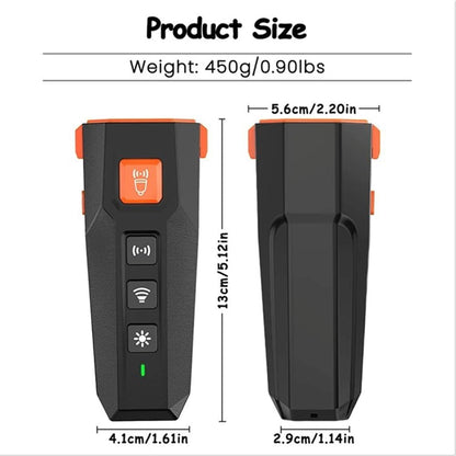 Anti Barking Device, 3X Emitter Power with 3X Stronger Coverage Most Effective Dog Bark Deterrent, Most Effective Training, User-Friendly, Dog Whistle to Stop Barking, Barking Silencer, Rechargeable