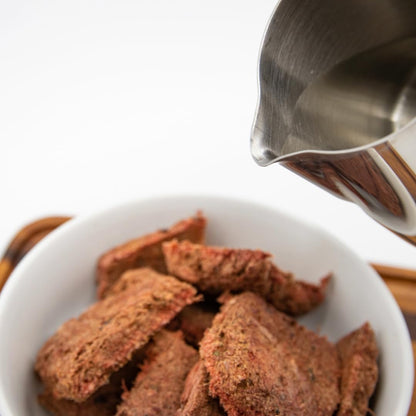 BJ'S RAW PET FOOD Freeze Dried Basic Complete & Balanced Dog Food | Chicken & Beef High-Protein Meal for Optimal Health | Made in USA, 14-Ounce