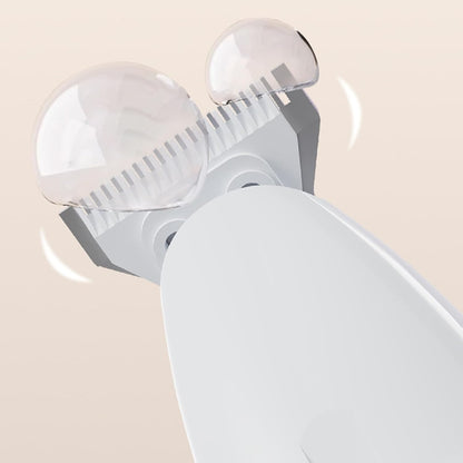 Dog Grooming Kit 2 In1, Electric Pet Clippers and Nail Grinder with LED Light, Rechargeable Paw Trimmers for Dog's Feet Device, Low Vibrations and Quiet Operations Design, Pet Supplies