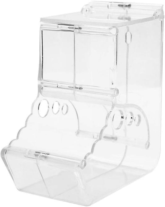 Luxshiny Automatic Hamster Feeder Bowl Anti-Tip Food Holder for Small Animals Cage Feeding, Suitable for Hamsters, Squirrels, Hedgehogs, and Guinea Pigs