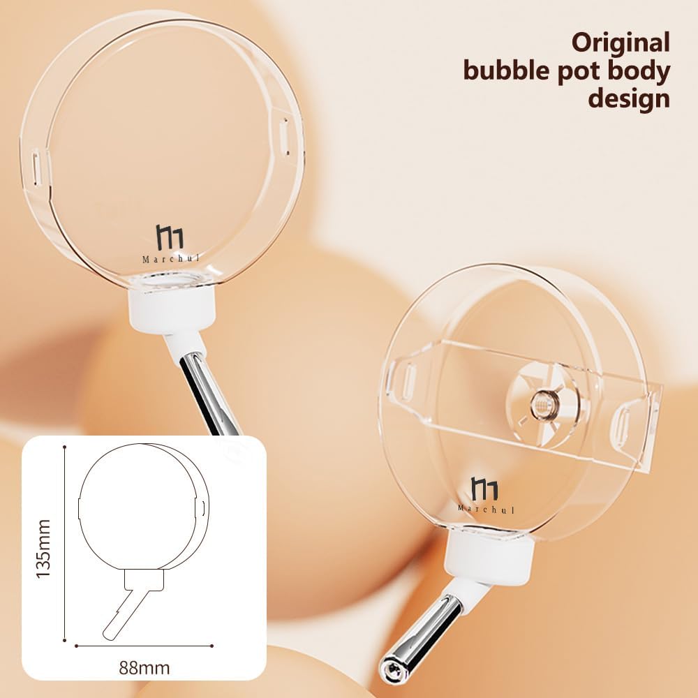 Marchul Adhesive Hamster Water Bottle No Drip with Sticky Hook & Clips for Acrylic Hamster Tank and Cages with Width Less Than 0.4inch