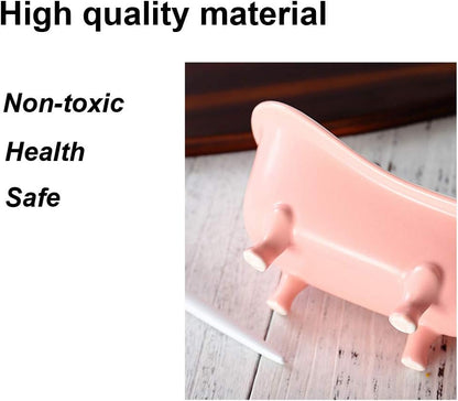 Summer Hamster Ceramic Bed Bathtub, Small Animal Ice Accessories Cage Hideout Toys，Bird Relax Habitat House, Sleep Pad Nest or Hamster, Food Bowl for Guinea Pigs/Squirrel/Chinchilla