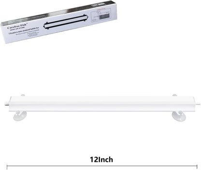 Carefree Fish Aquarium 6/12Inch Nano Materials Air Stone Strip Fish Tank Bubble Stone for Saltwater and Fresh Water (Not Harm The Health of The Fish)(No Include Air Pump)