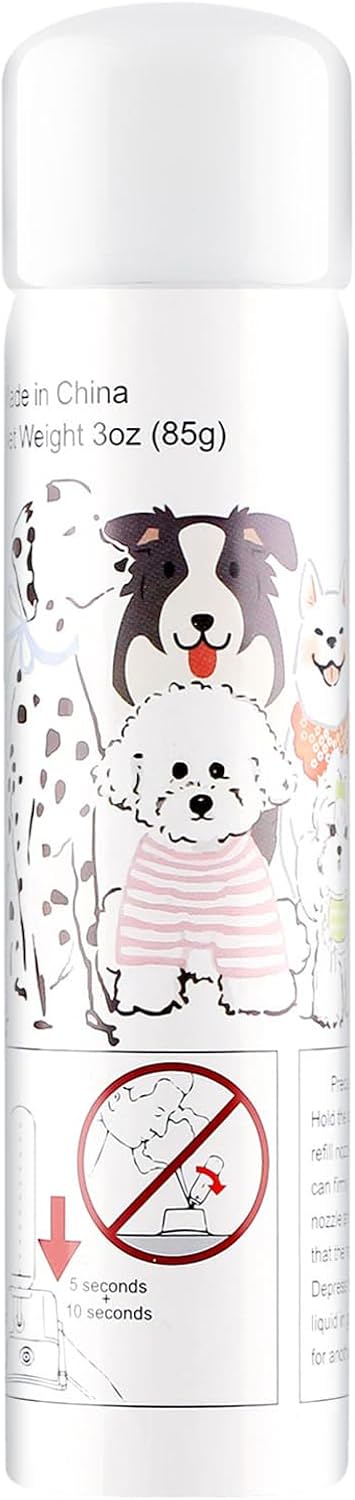 Citronella Spray Refill 1 Pack 3oz 85g Can Citronella Bark Collar, Spray Bark Collar & Remote Trainers Humane & Safer Citronella Refill Dog White