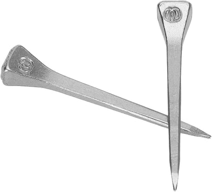 E4 Horseshoe Nails, Steel Horse Hoof Nails, High Tensile Strength Horseshoe Tool Accessories with Proper Rigidity, 250Pcs 4.8CM Horseshoe Nails for Nail Palm Horse Care and Mainten