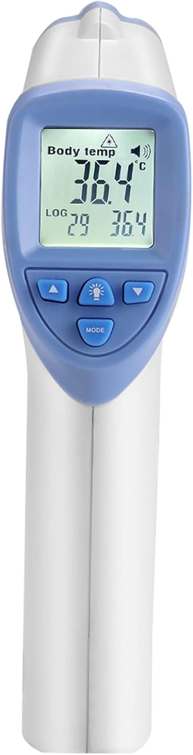 Animal Thermometer, Digital Veterinary Thermometer Pet Thermometer for Dogs Pigs Sheep Horses Puppies with LED Display Memory Infrared Accuracy