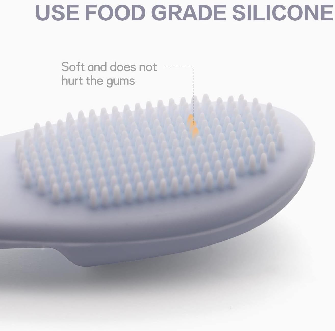 Pet Republique Finger Toothbrush with Handle for Dogs and Cats – Super Soft Silicone, Finger Insert Style (3-Count)