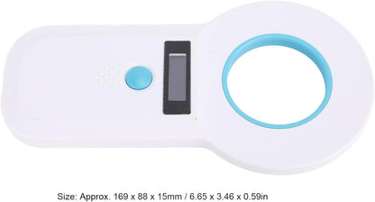 Garosa Dual Frequency Pet ID Reader 134.2kHz 125kHz Handheld Microchip Scanner with OLED Screen Bluetooth USB for Animal Shelter Veterinary Clinic Pet Owner
