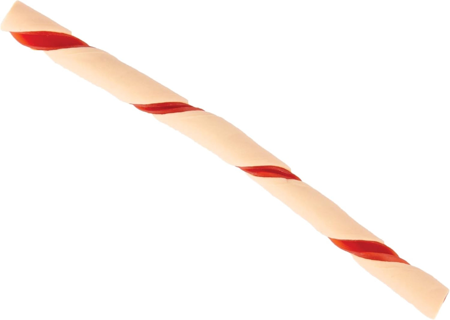 Dingo Twist Sticks 50 Count, Premium Rawhide Treats For Dogs Made with Real Chicken 50-Count