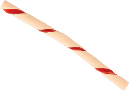 Dingo Twist Sticks 50 Count, Premium Rawhide Treats For Dogs Made with Real Chicken 50-Count